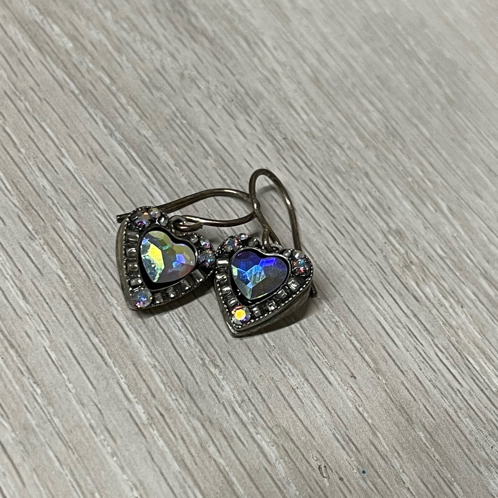 Firefly Brand Heart Earrings